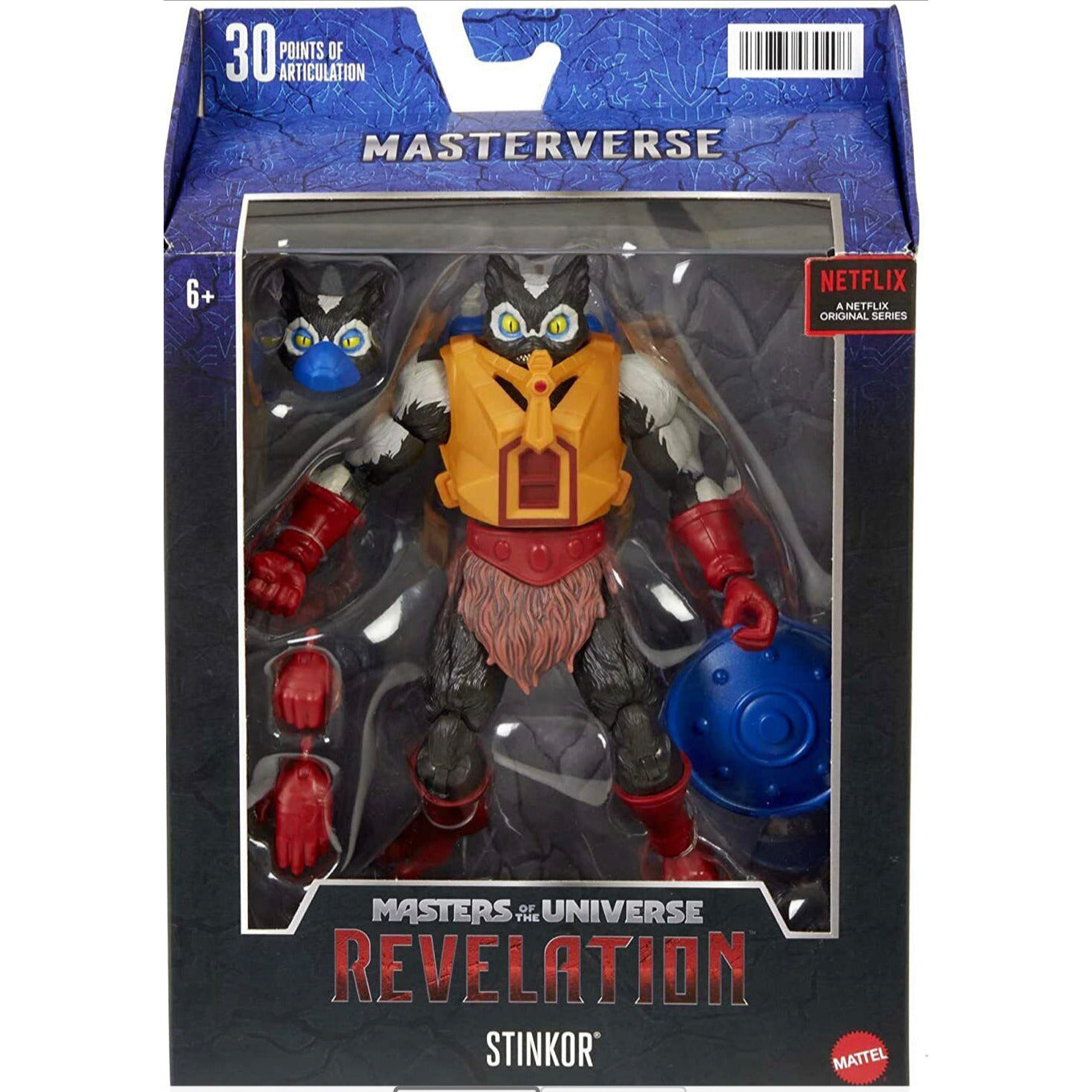 MASTERS OF THE UNIVERSE STINKOR REVELATION ACTION FIGURE IN STOCK - Plastic Empire