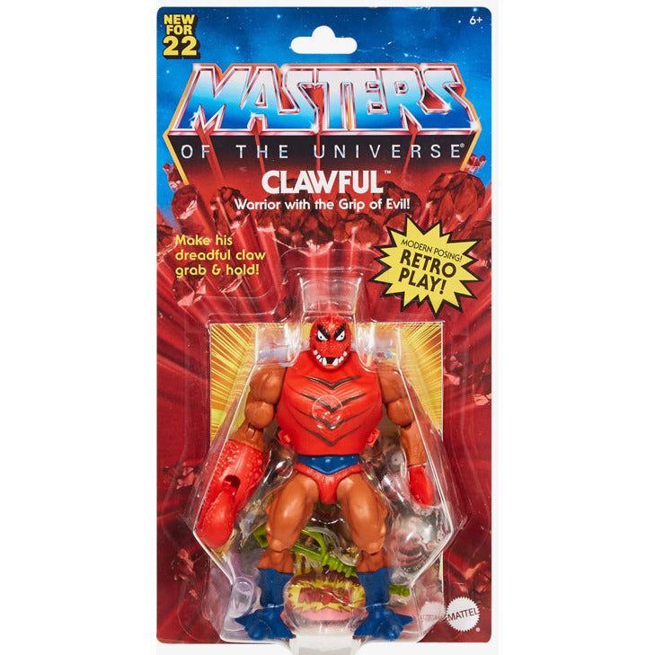 MATTEL MASTERS OF THE UNIVERSE CLAWFUL NEW FOR 22 FIGURE IN STOCK