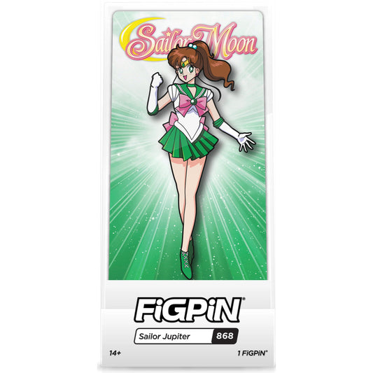 SAILOR MOON CHALICE COLLECTIBLES EXCLUSIVE SAILOR JUPITER 868 FIGPIN IN STOCK
