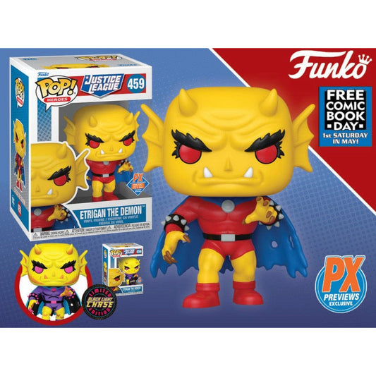 FUNKO POP! DC COMICS ETRIGAN THE DEMON 1:6 CHANCE AT CHASE IN STOCK