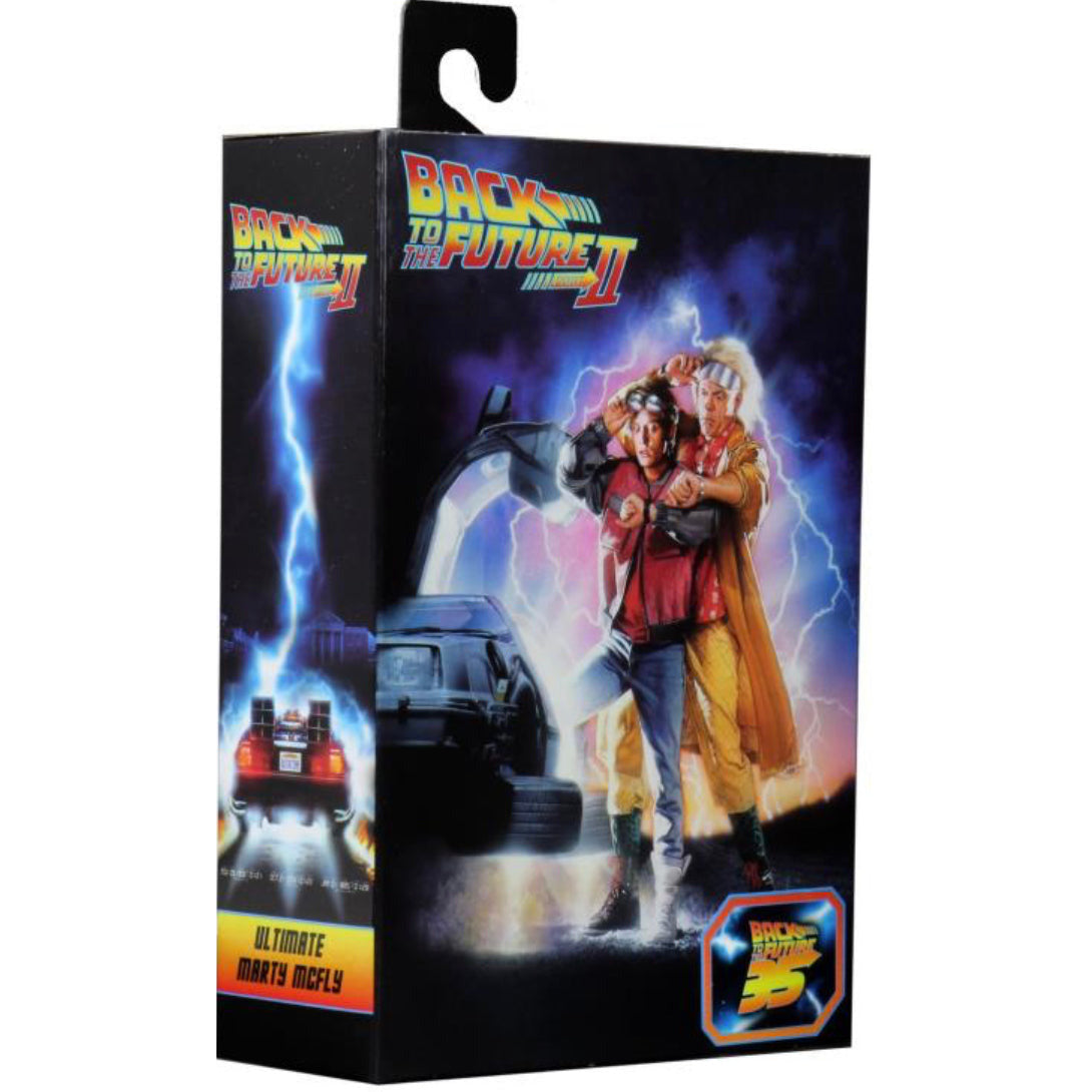 NECA BACK TO THE FUTURE PART 2 ULTIMATE MARTY MCFLY FIGURE IN STOCK