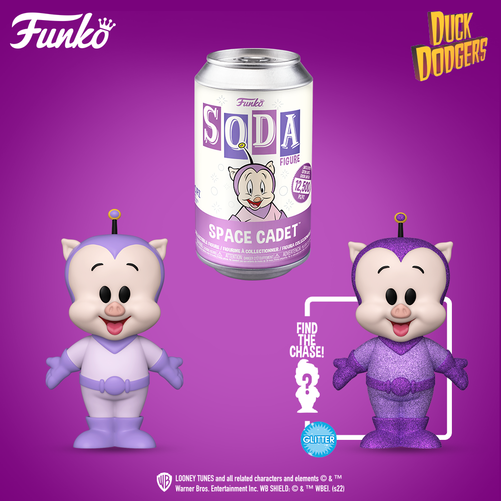 SPACE CADET DUCK DODGERS VINYL FUNKO SODA W/ 1 IN 6 CHANCE AT CHASE IN STOCK