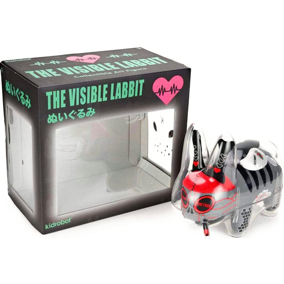 KIDROBOT THE VISIBLE LABBIT COLLECTIBLE ART FIGURE IN STOCK