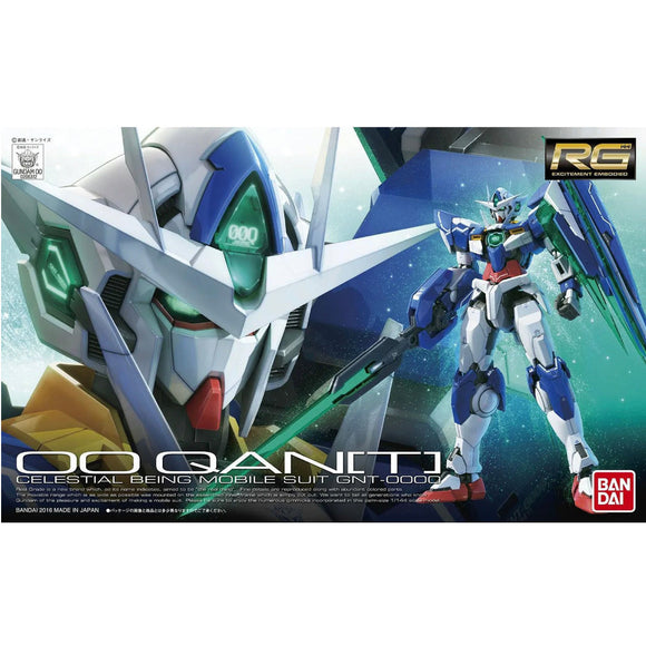 BANDAI GUNDAM CELESTIAL BEING MOBILE SUIT GNT-0000 1/144 SCALE MODEL IN STOCK