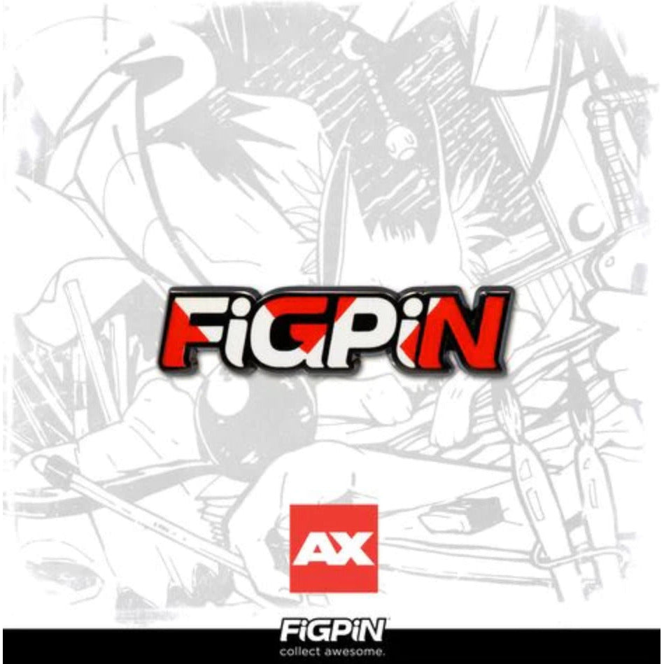 FiGpin Anime Expo 2022 Exclusive Logo Pin L64 1 of 500 in stock