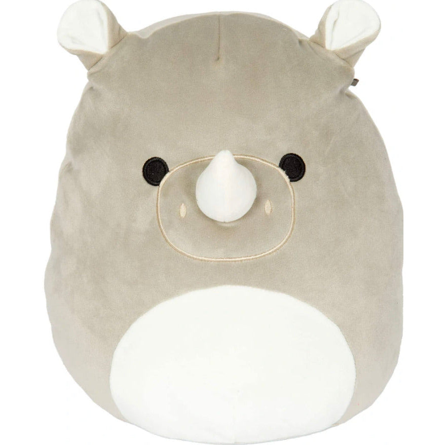 SQUISHMALLOW ZOO SQUAD IRVING THE RHINO 8 INCH IN STOCK