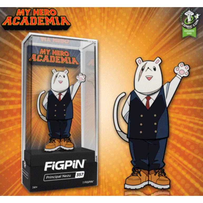 FiGpin ECCC 2020 Exclusive My Hero Academia Principal Nezu 1 of 1000 in stock - Plastic Empire