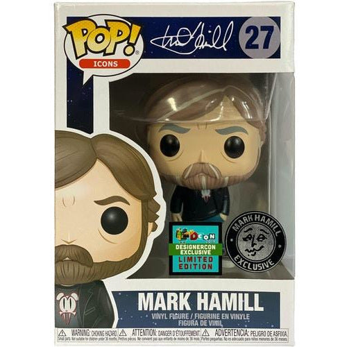 DESIGNERCON EXCLUSIVE MARK HAMILL GREY SHIRT VARIANT FUNKO POP! VINYL FIGURE Funko Fair Special IN STOCK - Plastic Empire