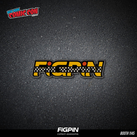 NYCC EXCLUSIVE 2022 FIGPIN LOGO PIN (L75) YELLOW CAB PIN IN STOCK - Plastic Empire