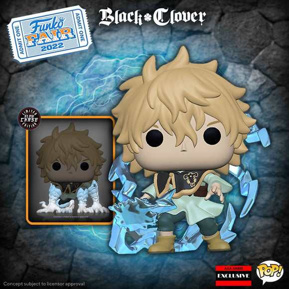 FUNKO POP! LUCK VOLTIA BLACK CLOVER BUNDLE (2) W/ GUARANTEED CHASE AAA EXCLUSIVE IN STOCK - Plastic Empire