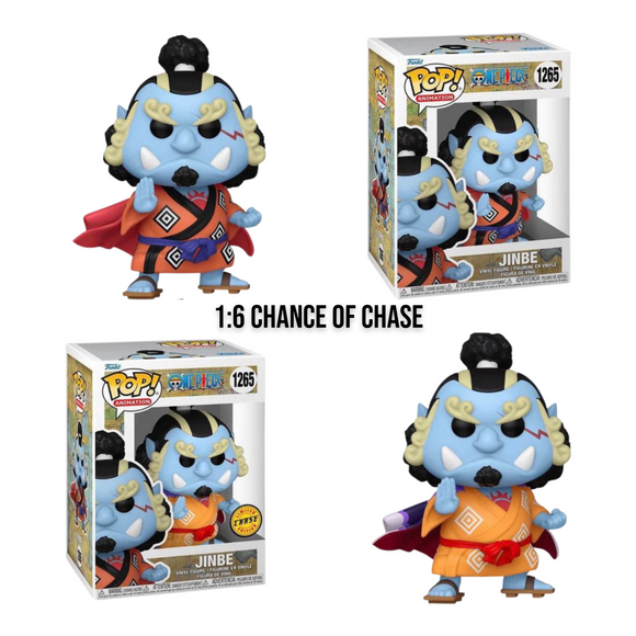FUNKO POP! ONE PIECE JINBE 1:6 CHANCE AT CHASE IN STOCK