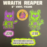 PLASTIC EMPIRE EXCLUSIVE WRAITH REAPER "AMETHYST GOBLIN" by BERSERKER BLACK MARKET LIMITED EDITION W/ POSSIBLE GLOW IN THE DARK CHASE In Stock - Plastic Empire