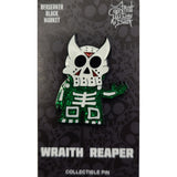 PLASTIC EMPIRE EXCLUSIVE WRAITH REAPER "CAMP COUNSELOR" PIN by BERSERKER BLACK MARKET LIMITED EDITION W/ POSSIBLE GLITTER PIN CHASE IN STOCK - Plastic Empire